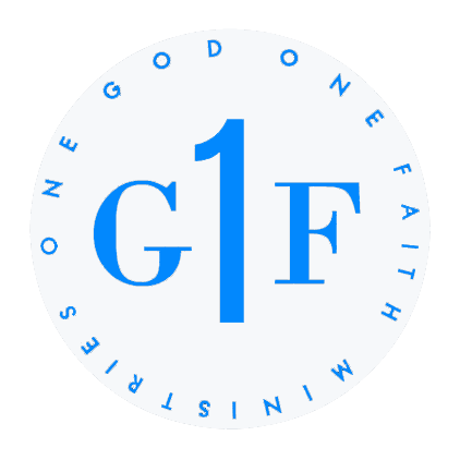 1 God 1 Faith Ministries circular emblem